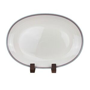 Pfaltzgraff Juniper 14" X 10" Oval Serving Platter  Stoneware VTG